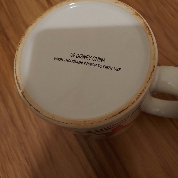 Disney Mickey Mouse Large Coffee Tea Mug You're #1 Painting Yellow Interior - Picture 7 of 7